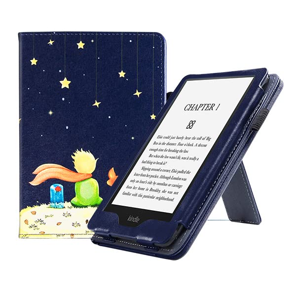For tablets - PU Leather Case for Kindle Paperwhite 5 11th Generation Cover for 2021 Kindle Paperwhite 6.8 Inch E-reader FUNDAs (XWZ)