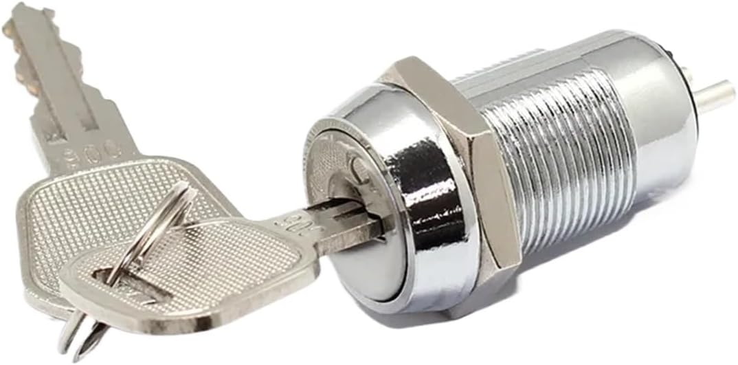 On Off 19MM SPST Lock for Elevator Base Station Key Switch Electronic Key Door Lock