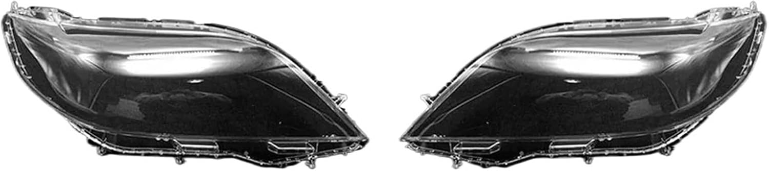 Compatible for Toyota for Sienna 2016~2018 Plexiglass Front Headlamp Cover Transparent Lampshade Lamp Shade Headlight Shell(Left)