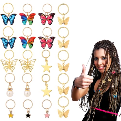 Pinces à cheveux papillon doré en métal : accessoires de coiffure colorés Qianyu