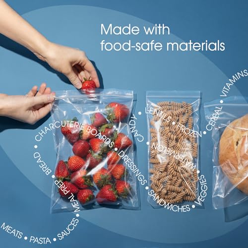 Spartan Industrial BAG- 2 Inch X 12 Inch (1000 Count) 2 Mil Clear Reclosable Zip Plastic Poly Bags thumb #2