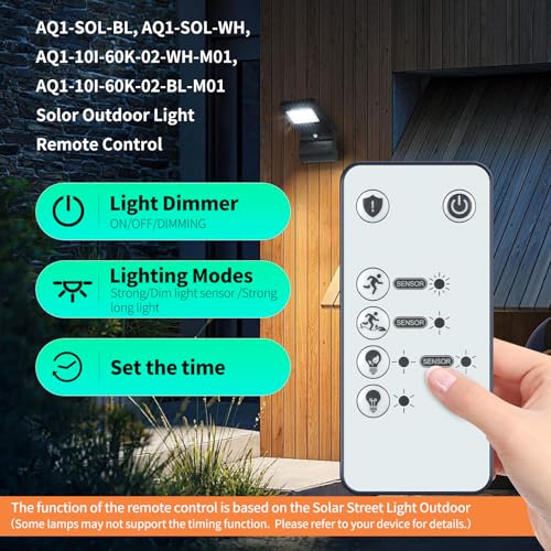 Télécommande Ensenior cassée ? Remplacez-la pour le modèle AQ1-SOL-BL