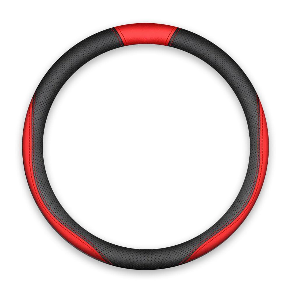 Car Steering Wheel Cover for Lexus RCF 2014-2020 2021 2022 2023 2024 2025 JZK60,Steering Wheel Protector,Sweat Absorbent Protector,Driving Comfort,Soft Touch Hand Grip,Scuff Proof Shield