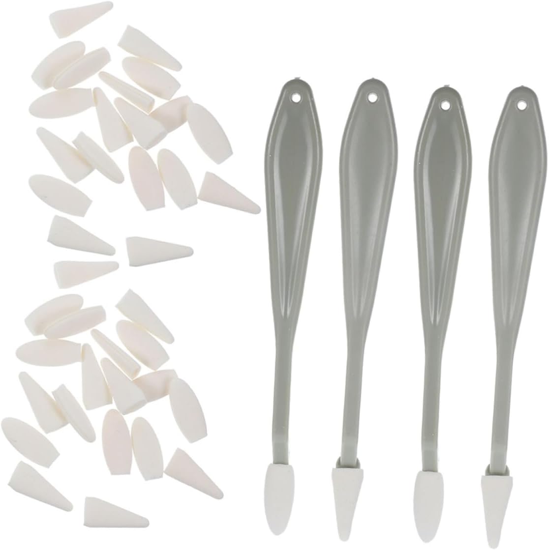 2 Sets Sketch Blending Sponge Trimmer for Artist Drawing Tools