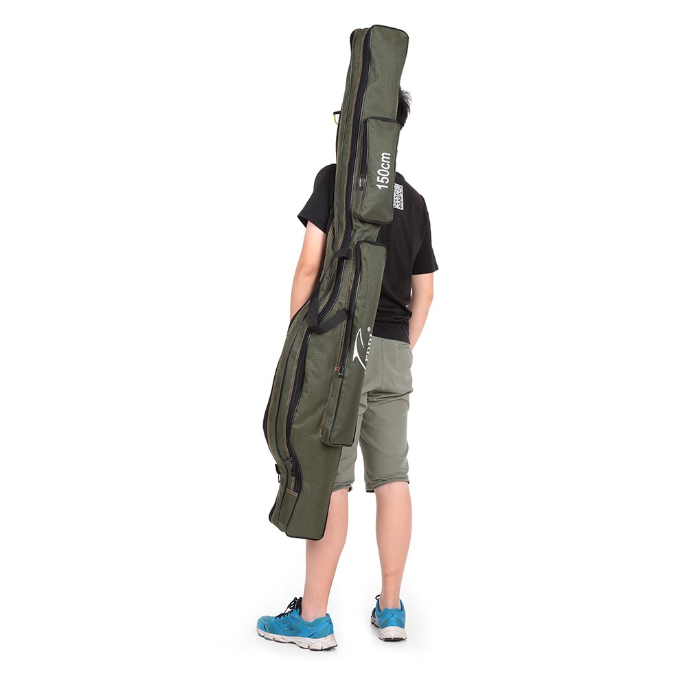 LIXADA Sac Portable de Transport pour Canne à pêche