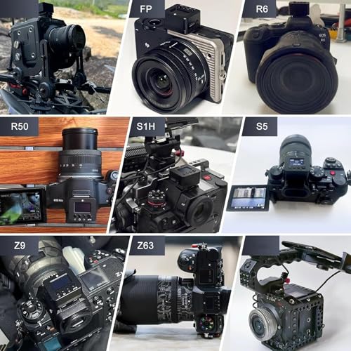 Image of Camera External Gyroscope Stabilizer, Rechargeable Aluminum Camera Stabilizer, Anti Shake, Cold Shoe Mount, for Outdoor Photography and Videography, DSLR Camera Gadgets