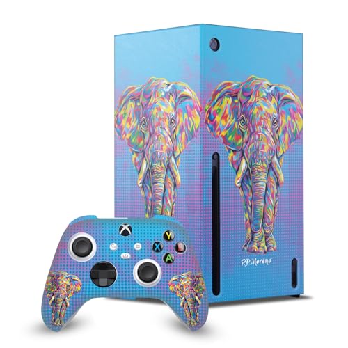 Skin Xbox Series X Éléphant protection vinyle anti-rayure console manette