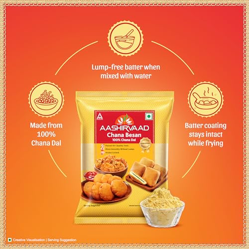 Image of Aashirvaad Chana Besan, 500 g