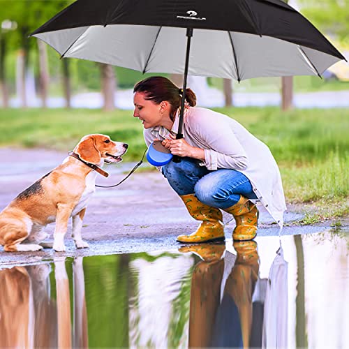 Procella Golf Umbrella Uv Protection, Windproof, Waterproof - Upf 50+ Sun Umbrellas For Walking, Golf And Sports - Superior Heavy Duty Automatic Uv Blocker - Matching Carrying Case #TOP4