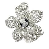 Europäische Schöpfung, Sammlung : Divine Camée, Farbe(n) : Silber, Material : bronzelegierung ohne nickel, Zielgruppe : Damen