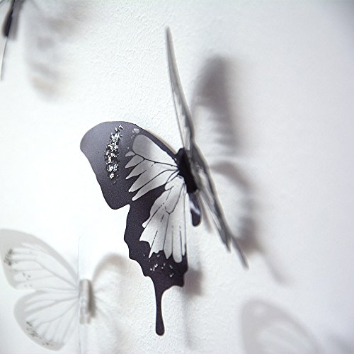 Adesivi da parete, motivo: farfalle con