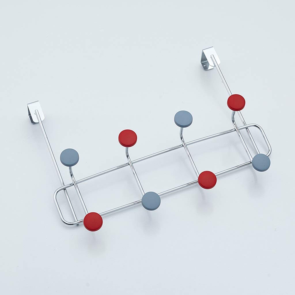 MOBYGKFY Scandinavian Free-Hole Door Hook, Wall Hanger Clothes Rack Wall Hanging Coat Hook