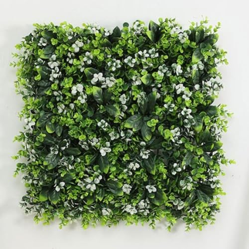Paneles de plantas artificiales para ocultar muros viejos con set de vegetación realista 2