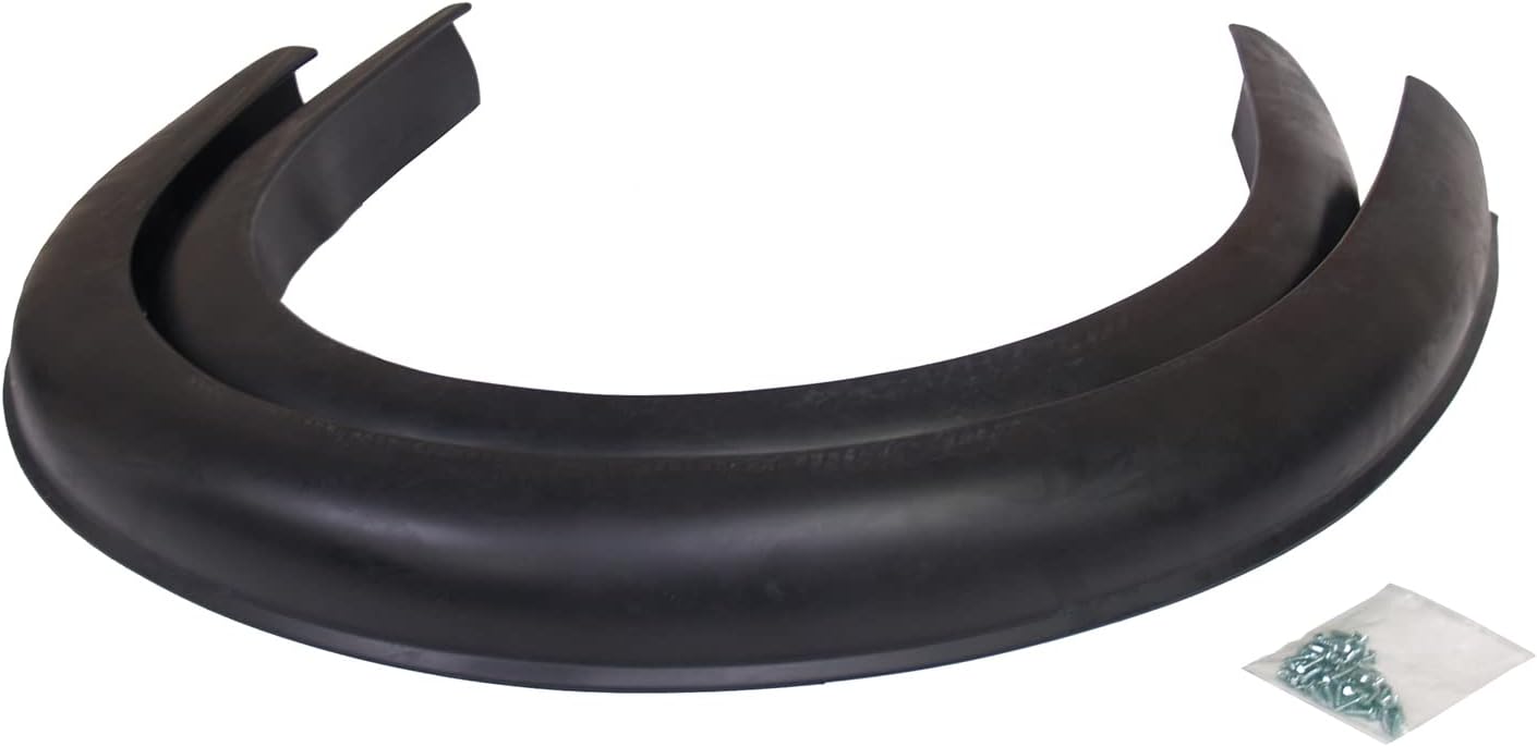 Pacer Performance Flexy Flares 4" Wide Rubber Fender Extensions Pair