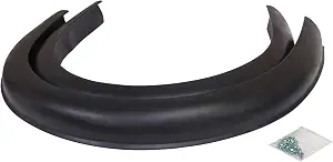 Pacer Performance Flexy Flares 4" Wide Rubber Fender Extensions Pair