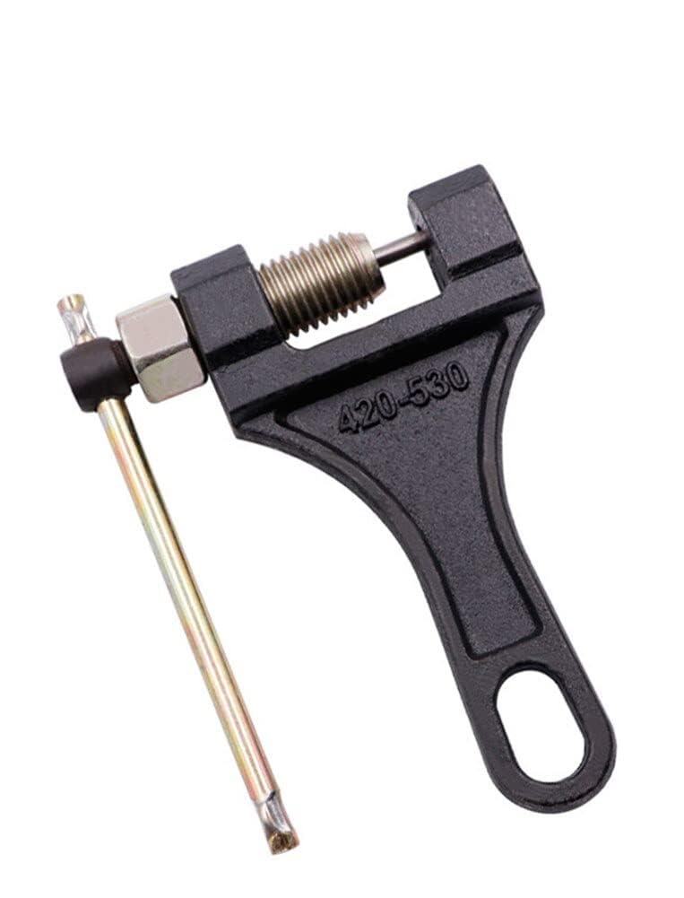 MEC® Universal 420-530 Chain Breaker Splitter Cutter Link Tool for Motorcycle, Bike Joint Pin Removal Toolkit Solid Metal with Hardened and Temepered Pin-picture-23