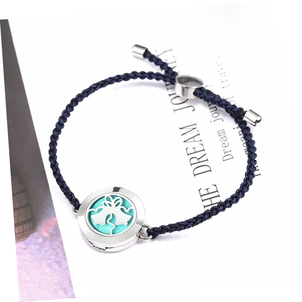 GALPADA 3piezas Pulsera De Aromaterapia Ajustable Difusor De Aceites Esenciales Pulsera Trenzada Para Mujer Para Cumpleaños y Días Especiales
