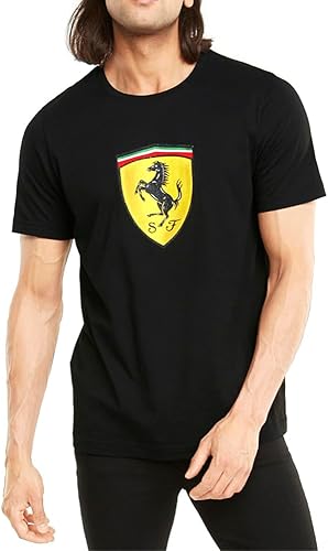 PUMA Mens Scuderia Ferrari Race Shield Tee