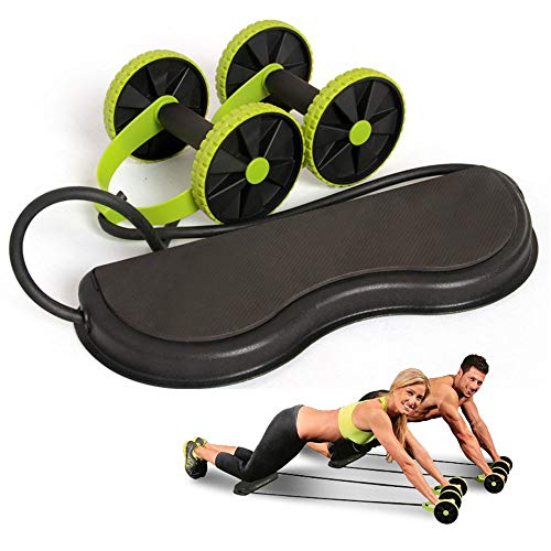 Rodillo AB Roller BAJIE con Cuerda de Resistencia para Guiar el Retorno de Estiramiento