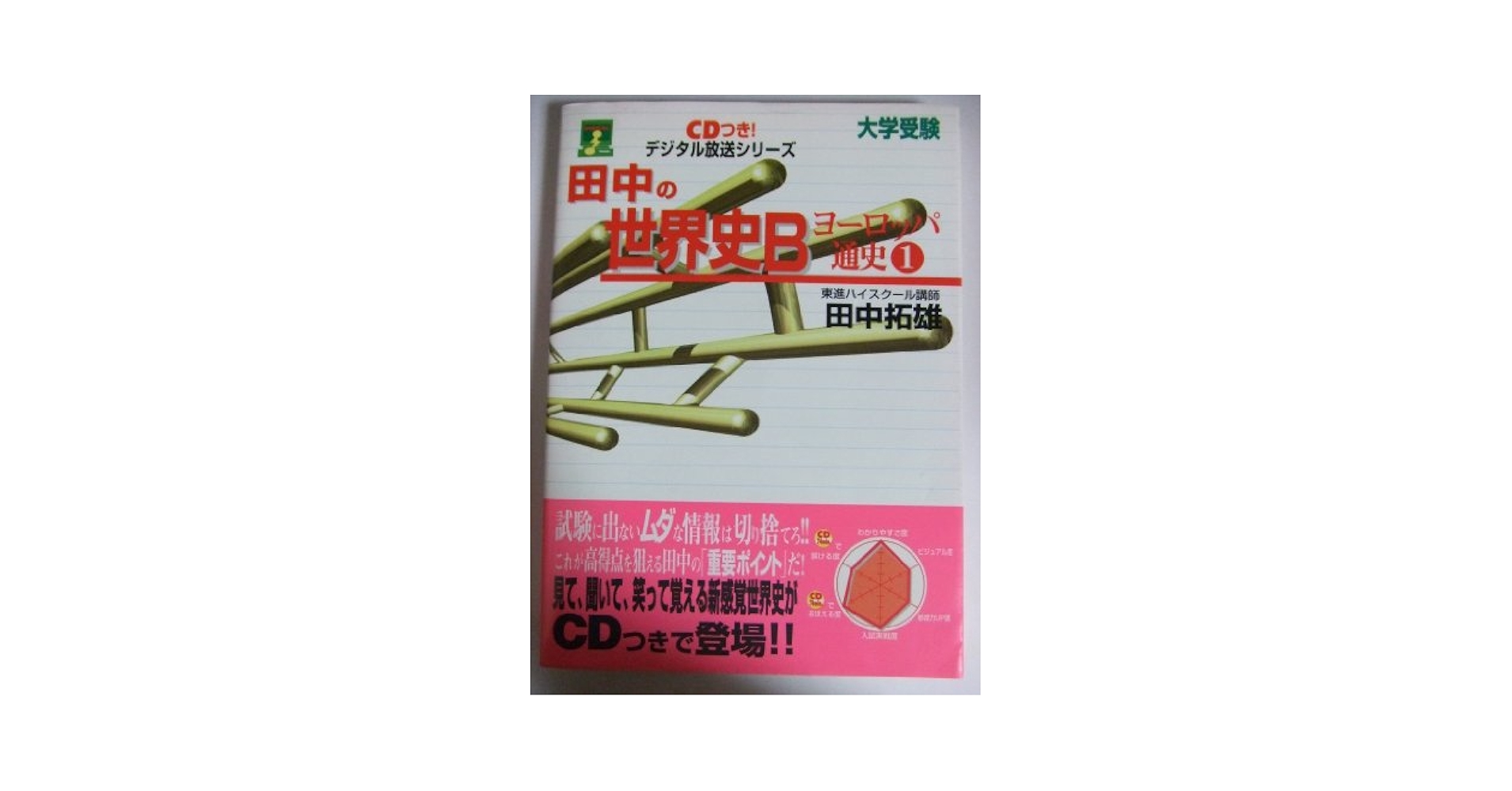 【絶版希少】田中の世界史 : 中国通史　ヨーロッパ通史①②  3巻セット Amazon.co.jp: CD付田中の世界史Bヨーロッパ通史 (1) (デジタル