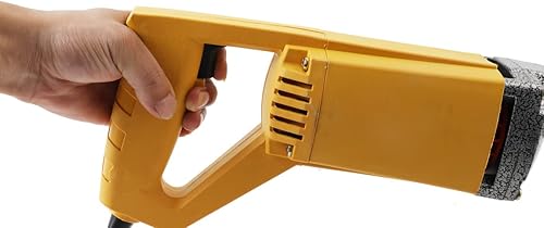 Miniatura 6 de Vibrador de hormigón de mano de 800 W, vibrador eléctrico de hormigón con eje de cobre de 3.9 pies, bloqueo de botón de mano, removedor de burbujas,