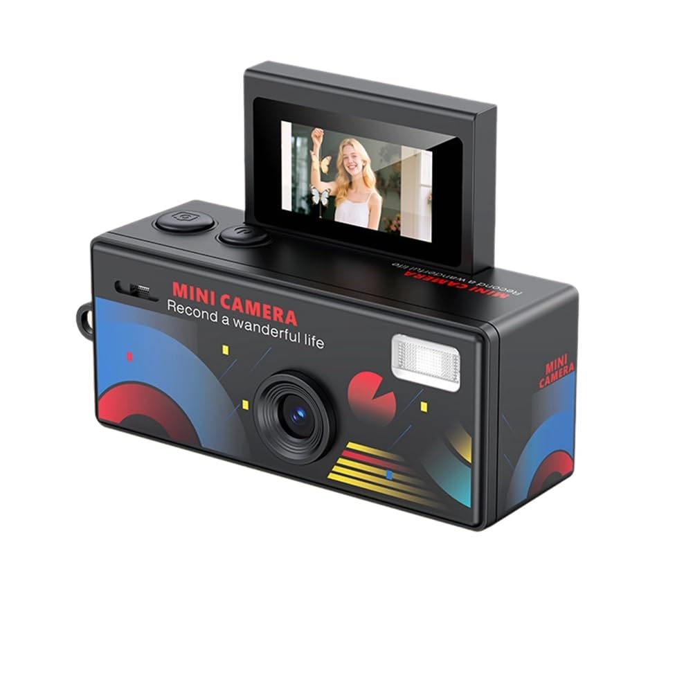Cámara digital compacta de 0.96 pulgadas con vídeo 720p y flash integrado 8