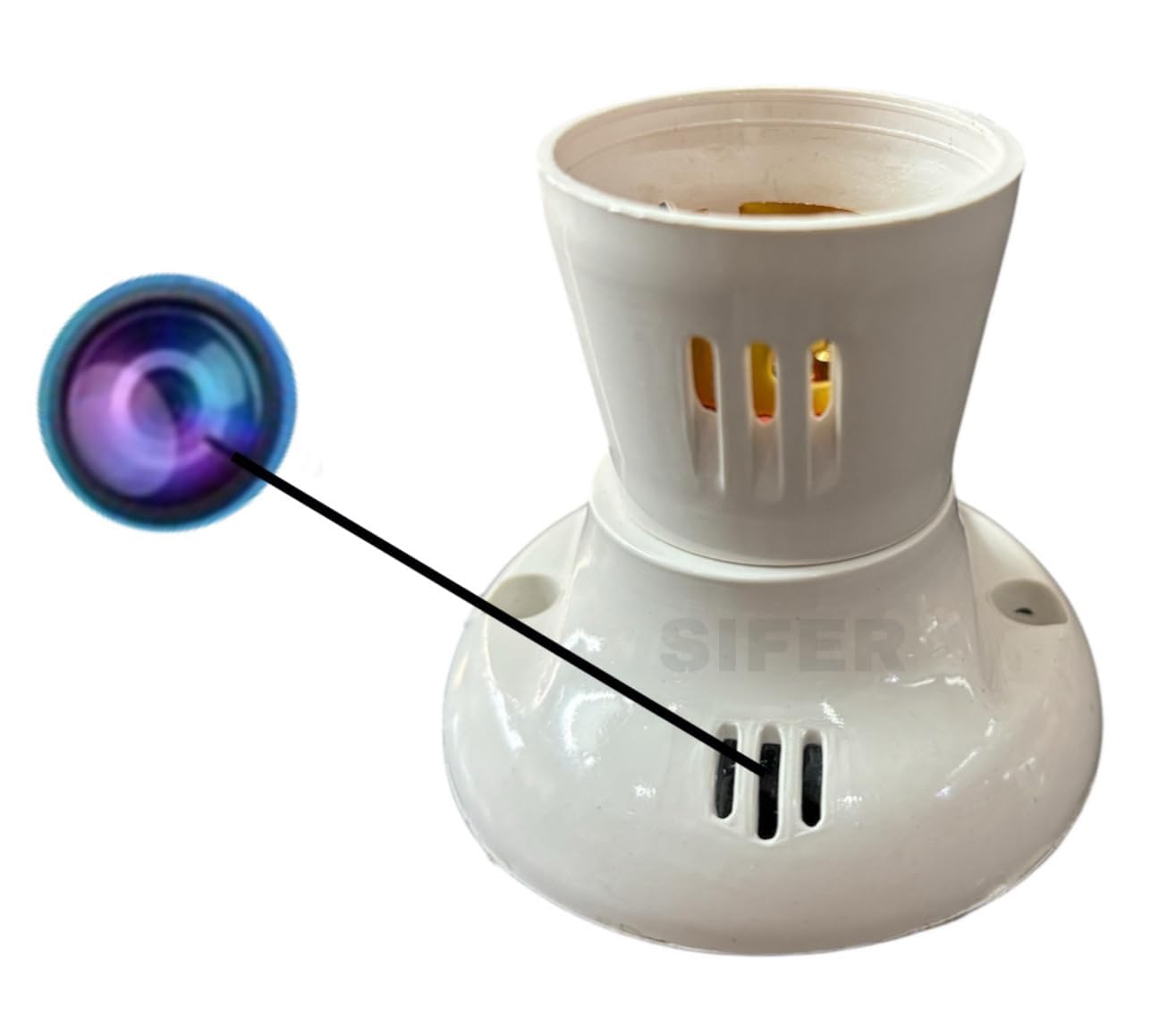 HD WiFi 1080P Spy Bulb Holder Camera Hidden Socket Camera Mini Security Secret Nanny Cam with Live Audio & Video Recording-image-17