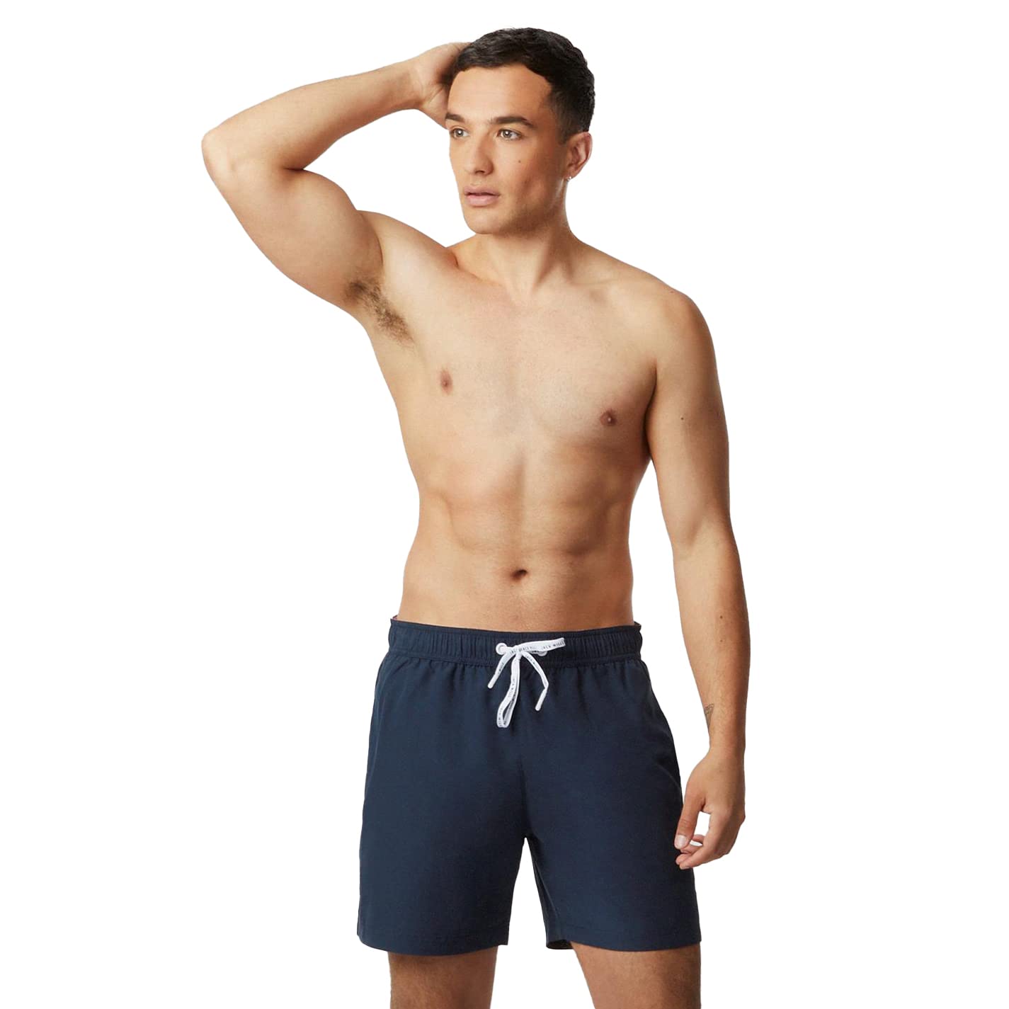 Jack Wills Men's Mid Length Swim Shorts Navy 2XL