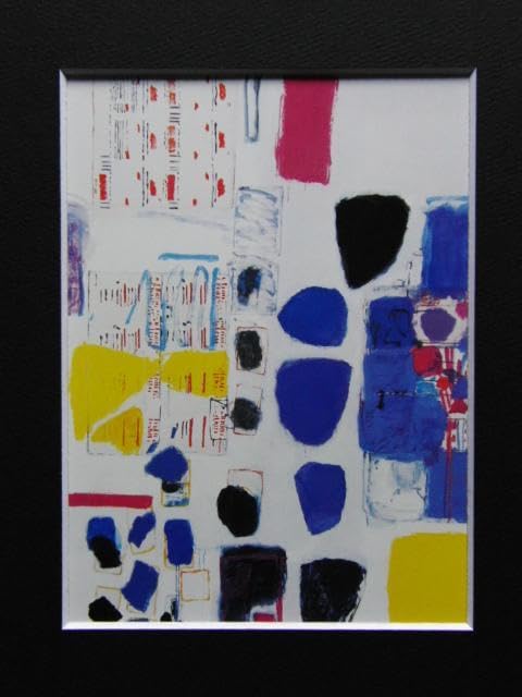 佐野ぬい、ブルーノートの領域、希少画集画、新品高級額・額装付