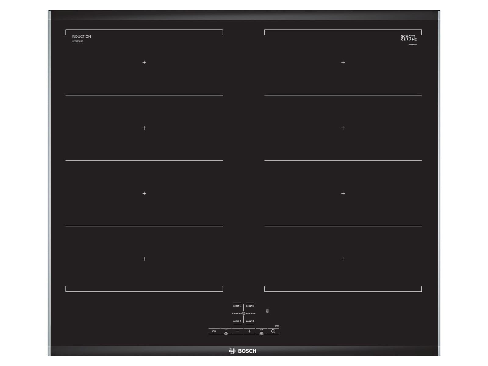 Bosch Series 4 Induction Hob 60 cm Black