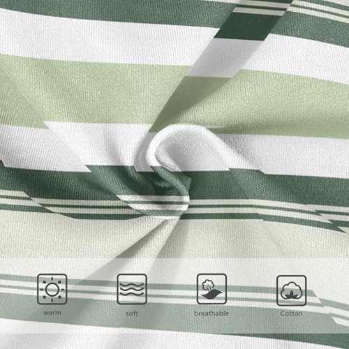 Green White Stripe Toddler Girls's Underwear 2T 23009173