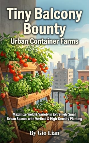 Tiny Balcony Bounty: Urban Container Farms: Maximize Yield & Variety