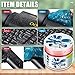 Auto Dynasty 2024 Universal Home/Office Keyboard/Interior Car Air Vent Auto Detailing Car Slime Cleaner Dust Cleaning Removal Gel Putty Jelly, Pack of 3, Red, Blue, Green