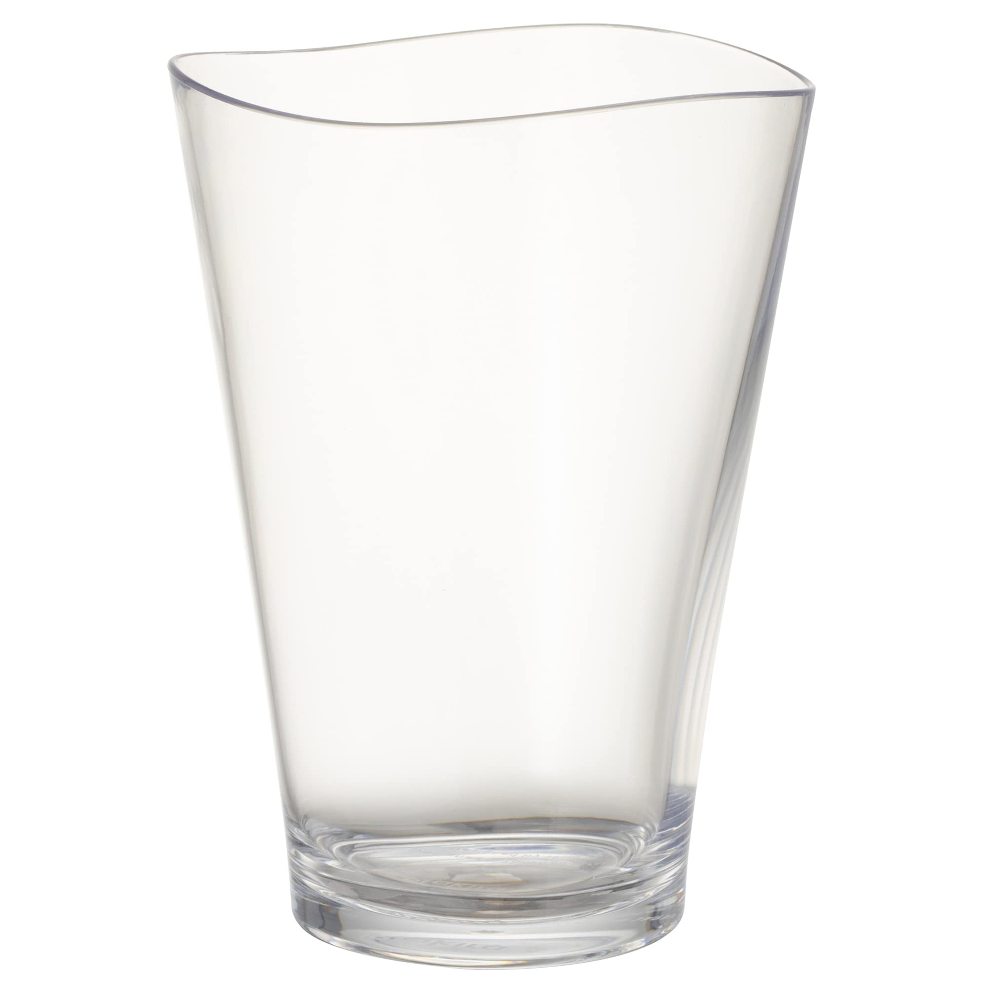 Plakira Break-Resistant Glass Cup, 10.8 fl oz (320 ml), Microwave and Dishwasher Safe, Made in Japan, Outdoor, For Children, Home Parties, Restaurants, Cute, Stylish, Clear Tumbler, for Beer, Highball
