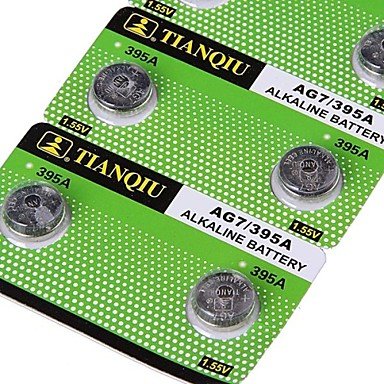 Amazon | TIANQIU LR927 ボタン電池 10個セット アルカリ 電池 AG7