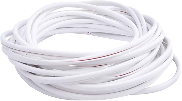 Car Door Edge Guard Moulding Trim Strips Protector Edge Guard Cover Anti-Collision Scratch for most of cars 42ft White