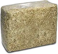 Serragem Prensada de Madeira para Hamster e Outros Roedores-800g