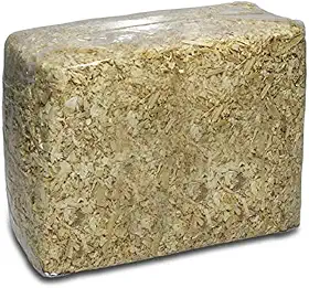 Serragem Prensada de Madeira para Hamster e Outros Roedores-800g