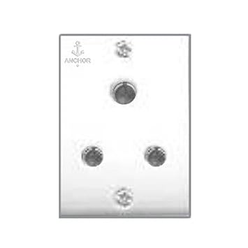 Anchor Penta 3 Pin Socket, 14302 (Pack of 10)