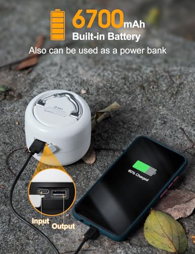 Zmnt C10 Led Camping Lantern Rechargeable 1000Lm, Up To 300H Running Time Camping Tent Light thumb #1