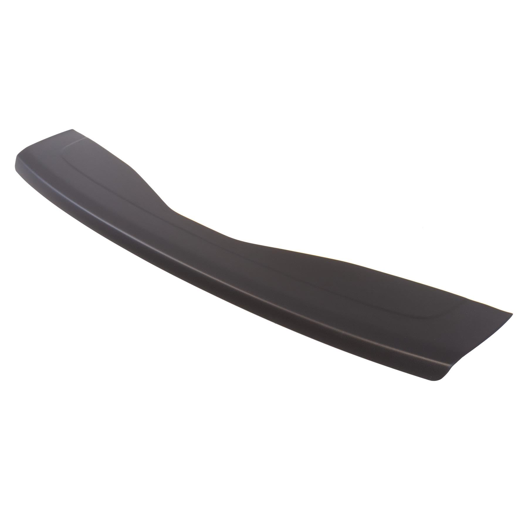 Travall Car Trunk Bumper Protector Compatible with Renault Megane Estate (2016-) - Vehicle-Specific Black Smooth Plastic Bumper Protection Against Scuffs and Scratches