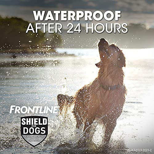 FRONTLINE Shield for Dogs 3-in-1 Flea and Tick Treatment (Large Dog, 41-80 lbs.) 3 Doses (Purple Box) - Image 7