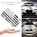 QKYS Distressed American Flag Car Hood Decal, 11.81