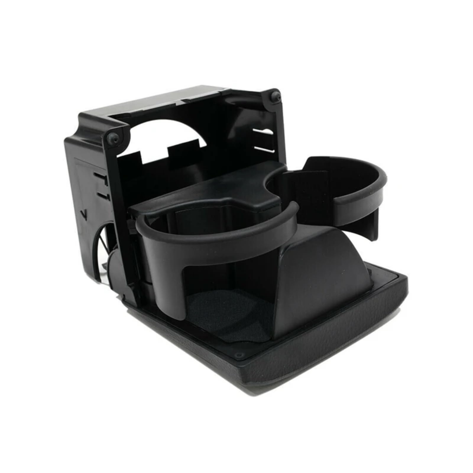Zusätzlicher Getränkehalter Kompatibel Mit Subaru Für Outback Für Legacy 2005 2006 2007 2008 2009 66150AG01 Auto-Wasserbecherhalter-Expander-Einsatzrahmen-Heckkonsole(Black)