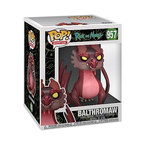 Funko Pop Super: Rick &Amp; Morty - 6 Inch Balthromaw Collectible Vinyl Figure, Multicolor (55251)