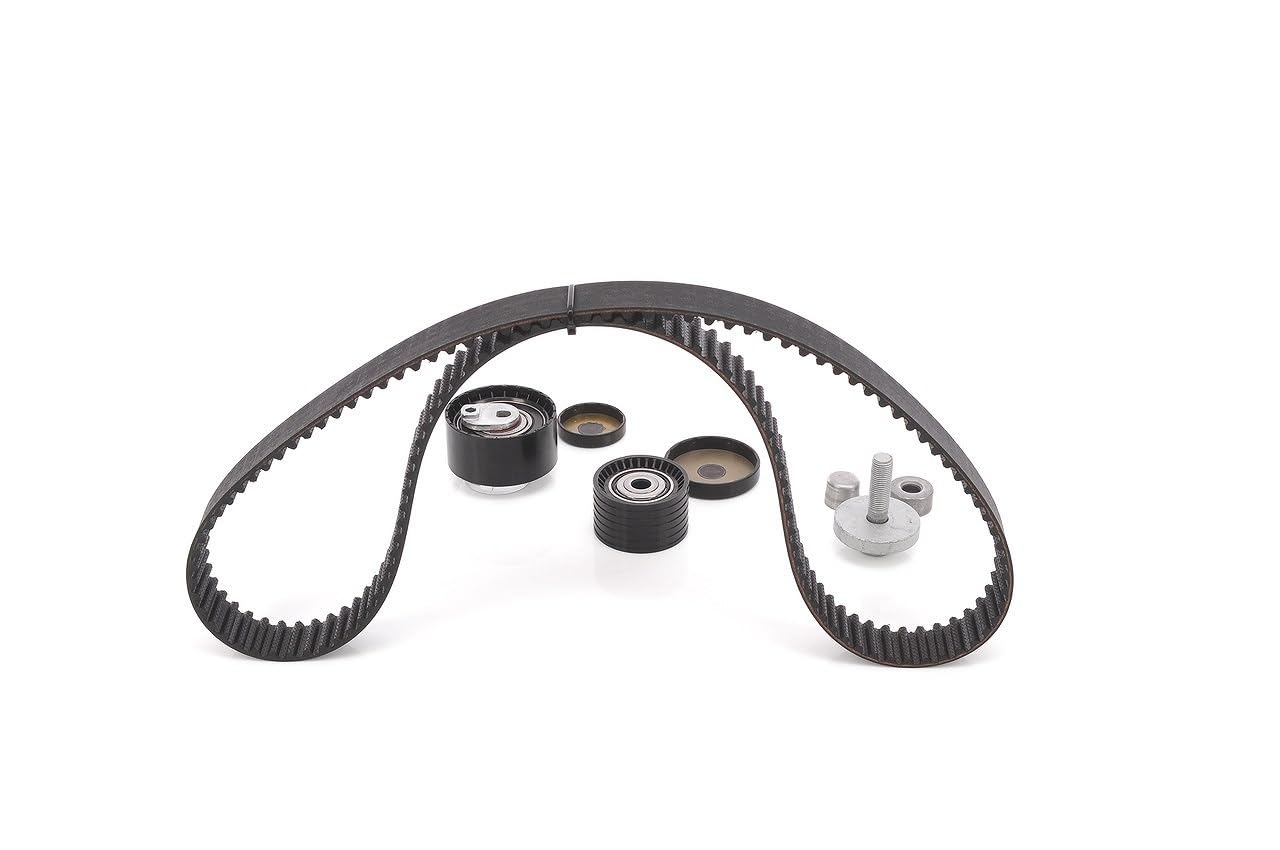 BOSCH Kit de correa de distribución 1 987 946 701 Número de dientes: 132 27,4mm 1257mm Compatible con RENAULT Megane 3 Grandtour KZ0/1 GRAND Scénic 3 JZ0/1 Clio 3 Hatchback BR0/1, CR0/1 Twingo 2 CN0
