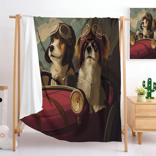 Cadeau enfant adulte : couverture 3D illustrations animaux douce - 6