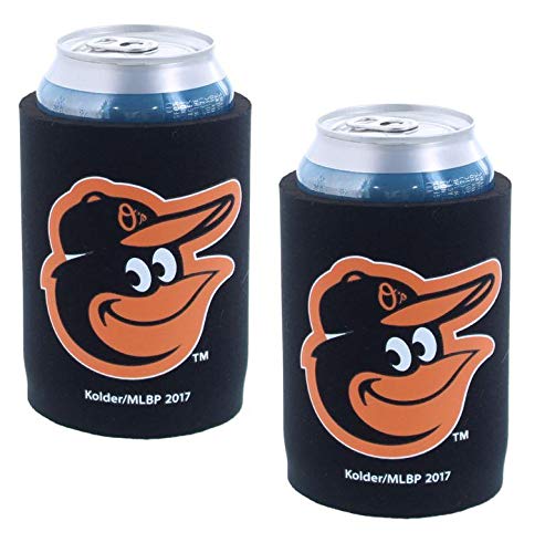 Kolder MLB Team Logo Basebal Can Cooler Holder - 2-Pack