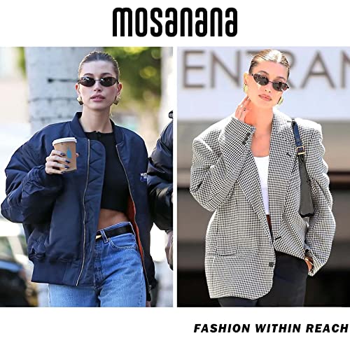 mosanana Y2K Oval Sunglasses for Women and Men Mod. Hacker3