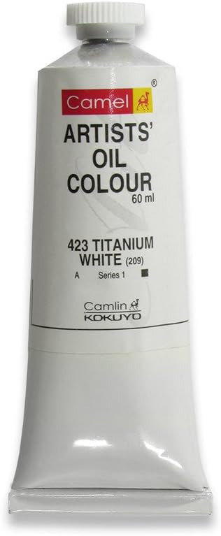 Camlin Kokuyo Artist Oil Colour 60 ml Series 1 Titanium White
